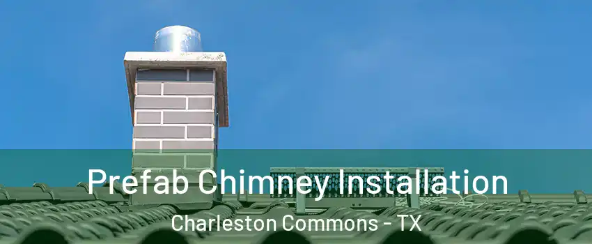 Prefab Chimney Installation Charleston Commons - TX