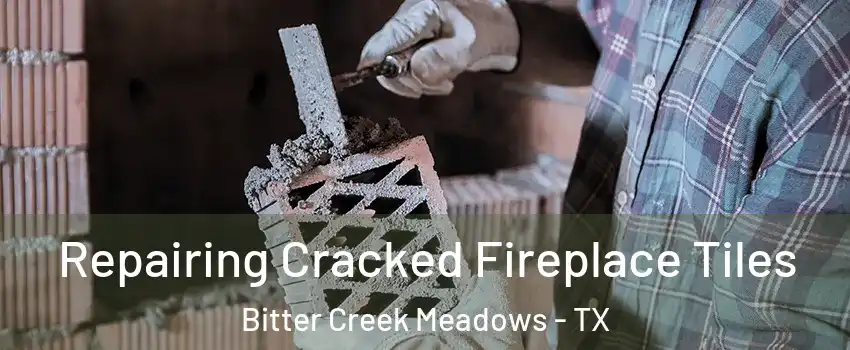 Repairing Cracked Fireplace Tiles Bitter Creek Meadows - TX