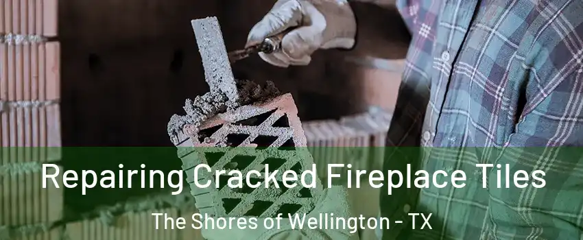 Repairing Cracked Fireplace Tiles The Shores of Wellington - TX