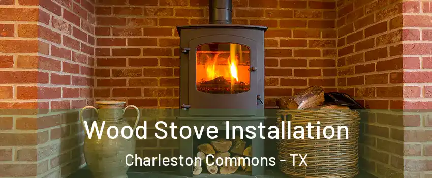 Wood Stove Installation Charleston Commons - TX